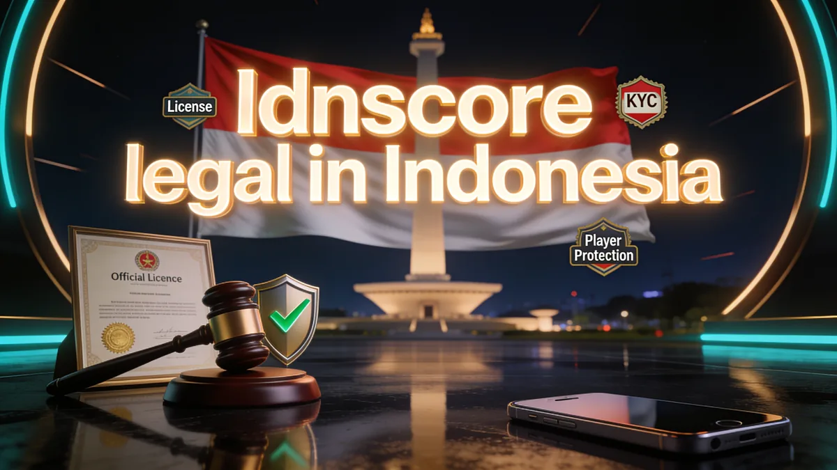 Status Legal dan Keamanan idnscore di Indonesia untuk pemain di Indonesia